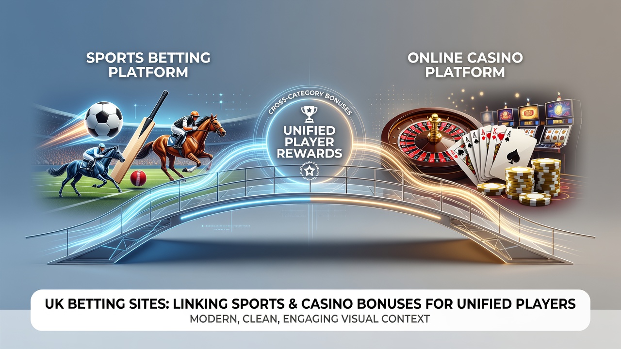Mobile screen displaying linked sports and casino bonus balances in a single UK betting app