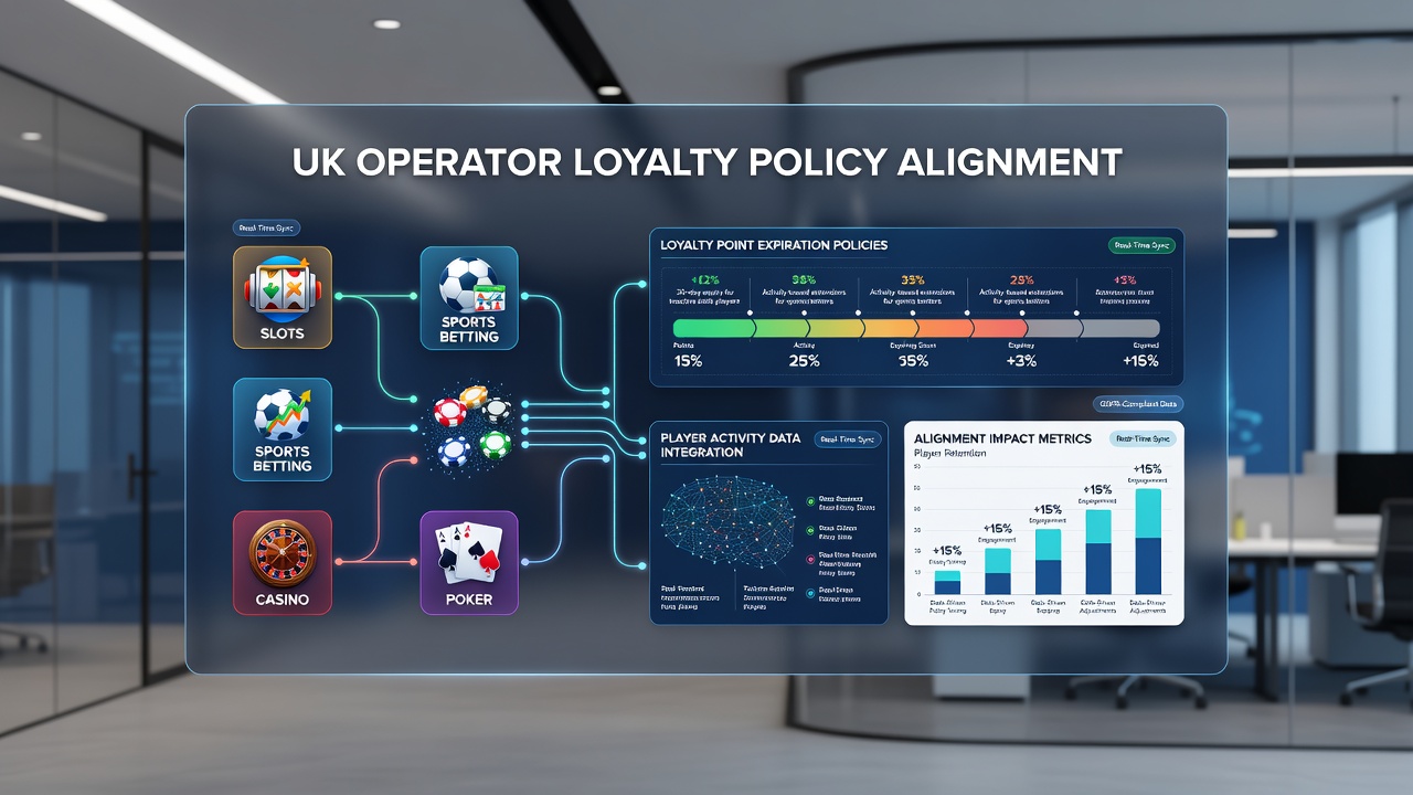 UK gaming operators analyzing player activity dashboards for loyalty point adjustments