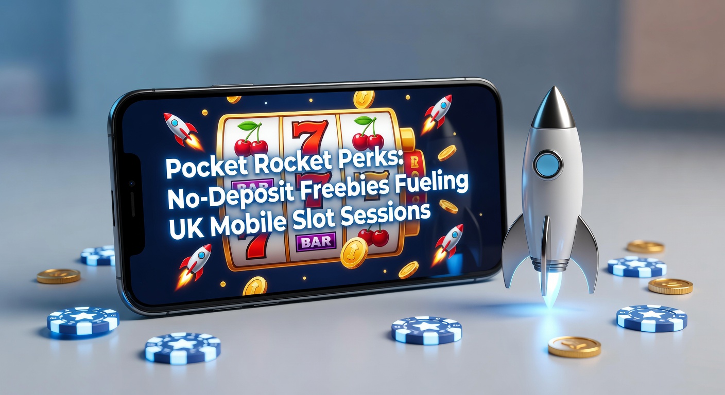 Smartphone screen showing vibrant mobile slot reels spinning with a no-deposit free spins popup overlay