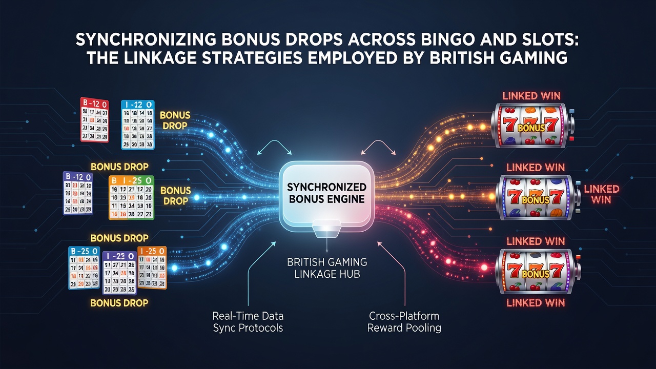 Dashboard view showing real-time bonus synchronization between bingo and slots for UK operators